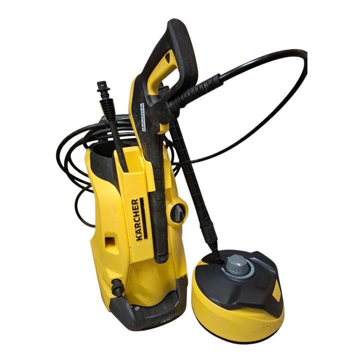 TE HUUR — KARCHER MET ACCESSOIRES, Tuin en Terras, Hogedrukreinigers, Zo goed als nieuw, Ophalen