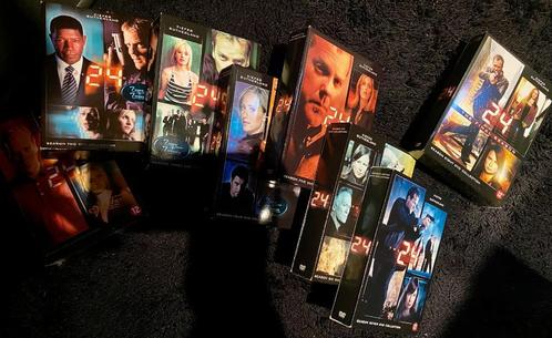 DVD collectie 24 seizoen 1-8, Cd's en Dvd's, Dvd's | Tv en Series, Zo goed als nieuw, Overige genres, Boxset, Alle leeftijden