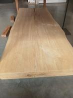 Tafelblad geschaafd boomstamtafel, Ophalen, Nieuw, Tafelblad