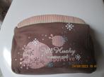 Trousse de maquillage doublée « Nici », Handtassen en Accessoires, Toilettassen, Ophalen, Zo goed als nieuw, Roze, Heer of Dame