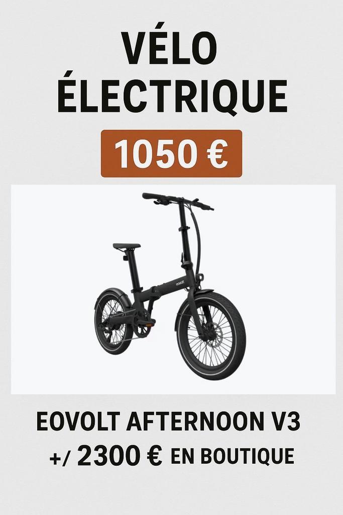 Vélo électrique, Fietsen en Brommers, Fietsen | Vouwfietsen, Nieuw, Ophalen of Verzenden