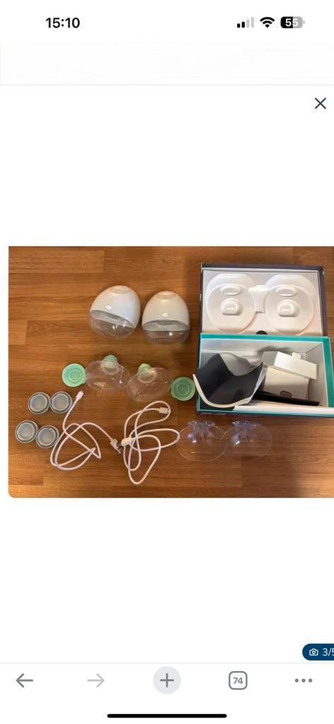 Elvie Borst pomp, Kinderen en Baby's, Babyvoeding en Toebehoren, Zo goed als nieuw, Borstkolf, Ophalen