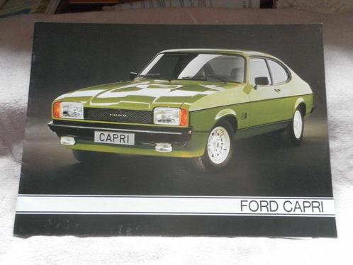 Ford Capri 1977 Brochure, Boeken, Auto's | Folders en Tijdschriften, Ford, Verzenden