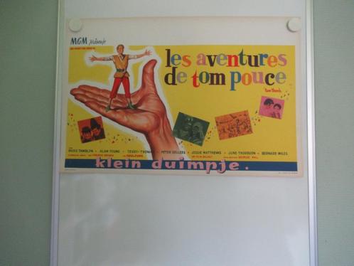 Affiche du film TOM THUMB, Collections, Posters & Affiches, Comme neuf, Cinéma et TV, A1 jusqu'à A3, Rectangulaire horizontal