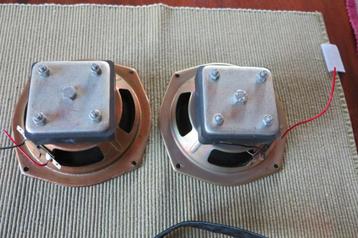 vintage wharfedale  mid speakers