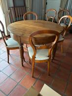 Louis Philippe tafel en stoelen, Antiek en Kunst, Ophalen