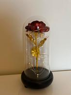 Roos onder stolp met verlichting, Maison & Meubles, Accessoires pour la Maison | Cloches, Enlèvement, Neuf