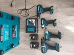 4  schroeven machine makita 18v 2 met 2 batterij, Ophalen, Zo goed als nieuw