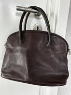 Hand/schoudertas Longchamp, Handtassen en Accessoires, Tassen | Damestassen, Ophalen of Verzenden, Zo goed als nieuw, Bruin, Handtas