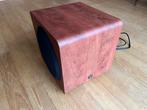 Mosscade Titan 07.5 subwoofer met kersenafwerking, Audio, Tv en Foto, Luidsprekerboxen, Ophalen, Zo goed als nieuw, Subwoofer