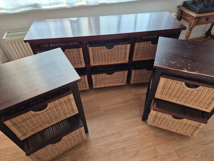 Mobilier avec espace de rangement, Maison & Meubles, Armoires | Autre, Utilisé, Enlèvement