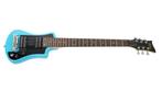 Hofner Shorty Deluxe Blue, Musique & Instruments, Enlèvement ou Envoi, Comme neuf, Solid body, Autres marques