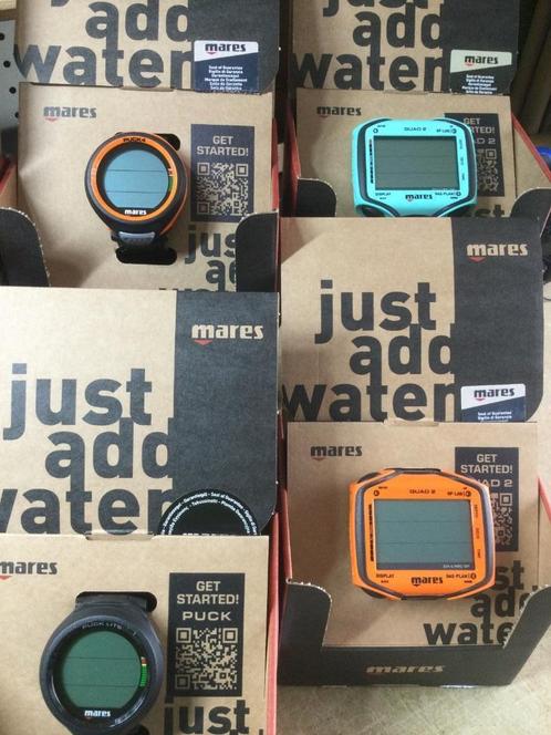 Mares Quad2 Duikcomputer Nieuw - Ecocheques, Watersport en Boten, Duiken, Nieuw, Duikcomputer, Ophalen of Verzenden