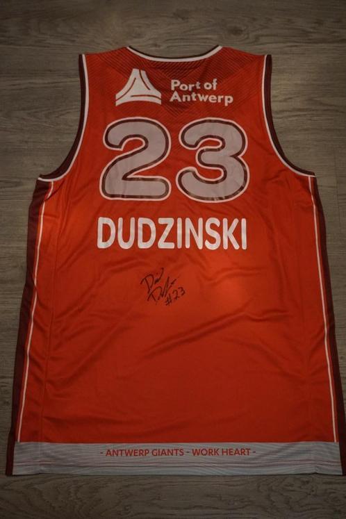 maillot de basket des géants d'Anvers Dudzinski - euromillio, Sports & Fitness, Basket, Enlèvement ou Envoi