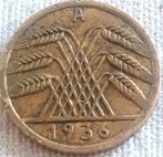 ALLEMAGNE : 5 REICHSPFENNIG 1936 AU KM 39, Envoi, Allemagne, Monnaie en vrac