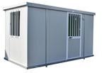 Container met raam, Doe-het-zelf en Bouw, Bouwketen en Schaftketen, Ophalen, Zo goed als nieuw