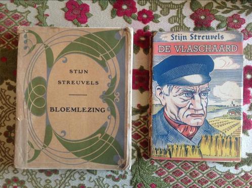 Bloemlezing 1909 of De Vlasschaard 1941 van Stijn Streuvels, Antiek en Kunst, Antiek | Boeken en Manuscripten, Ophalen of Verzenden