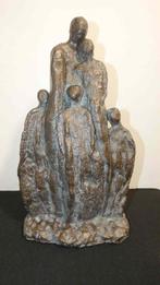Sculptuur van een gezin [1068], Antiquités & Art, Art | Sculptures & Bois, Enlèvement ou Envoi