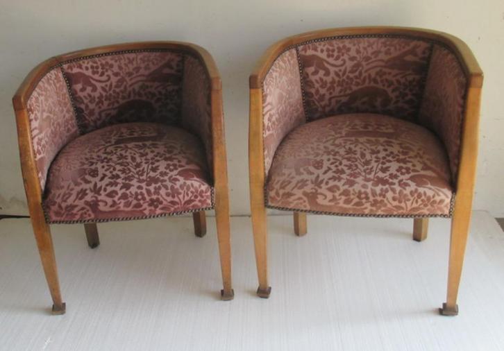 apart art deco salon exotisch design velours d'Utrecht, Antiek en Kunst, Curiosa en Brocante, Ophalen