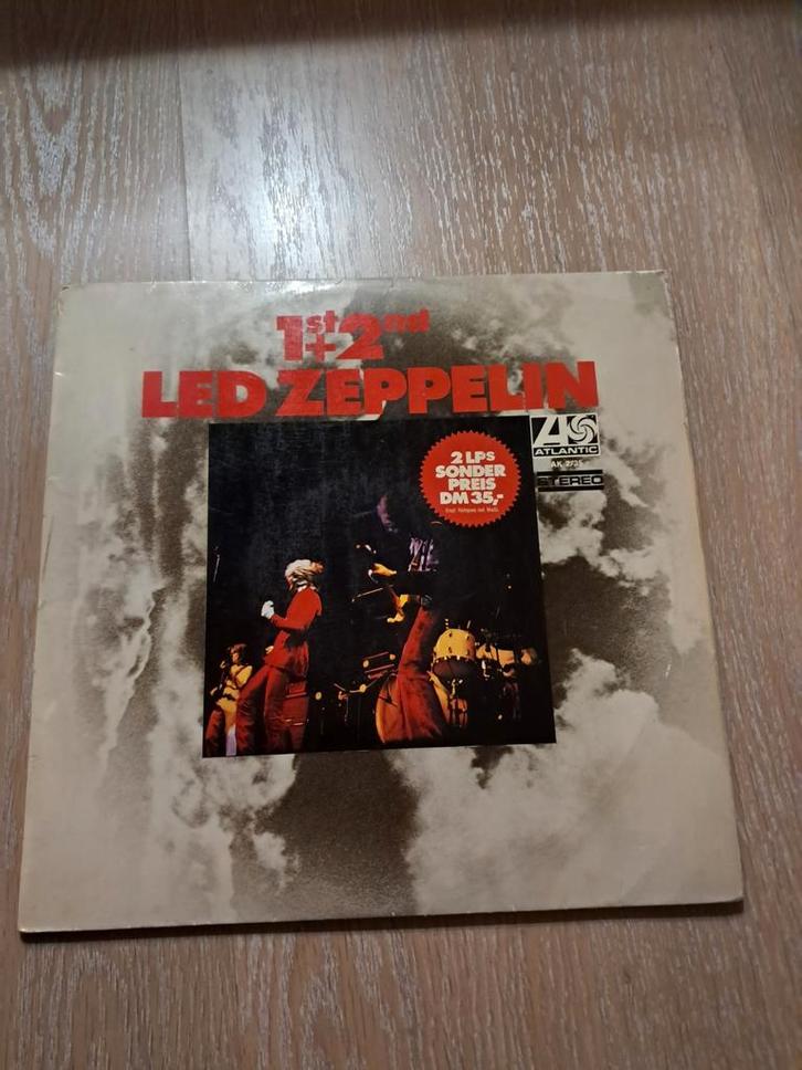 Dubbel LP LED ZEPPELIN 1 en 2 eind  jaren'60, Cd's en Dvd's, Vinyl | Rock, Gebruikt, Rock-'n-Roll, 12 inch, Ophalen of Verzenden