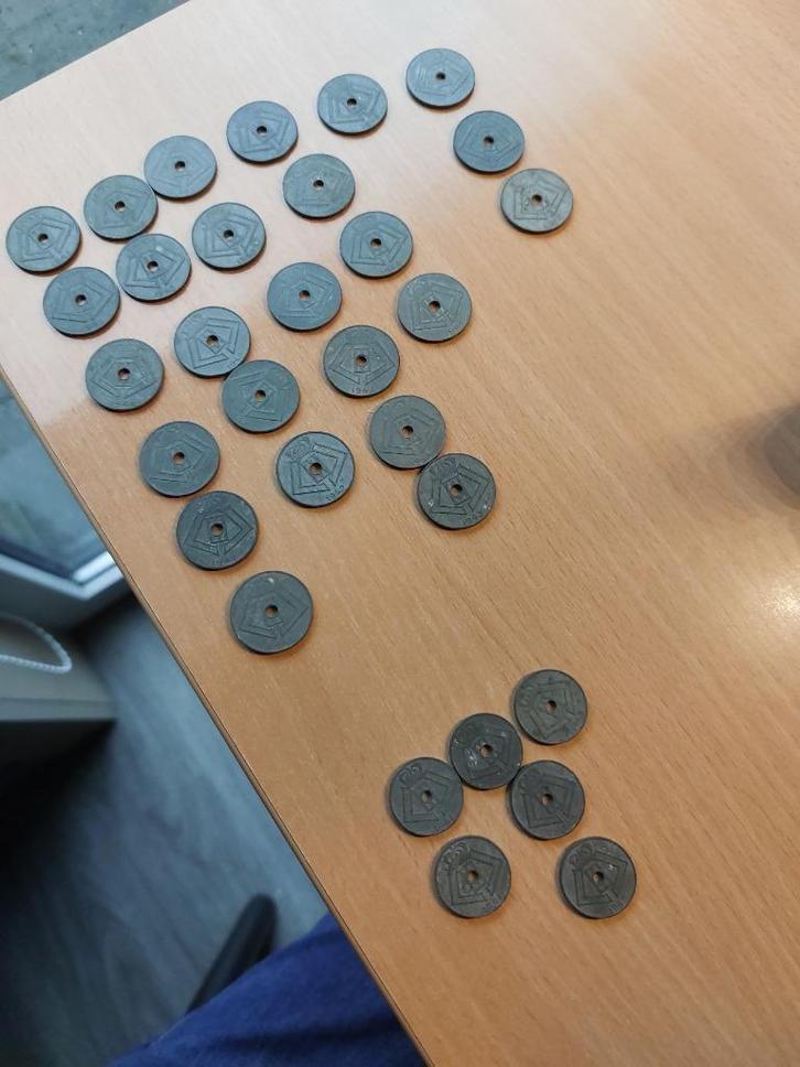 munten belgie 5 en 10 cent wo1, Postzegels en Munten, Munten | België, Ophalen