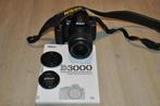 Nikon D3000 avec objectif 18-55 x, Comme neuf, Reflex miroir, Enlèvement ou Envoi, Nikon