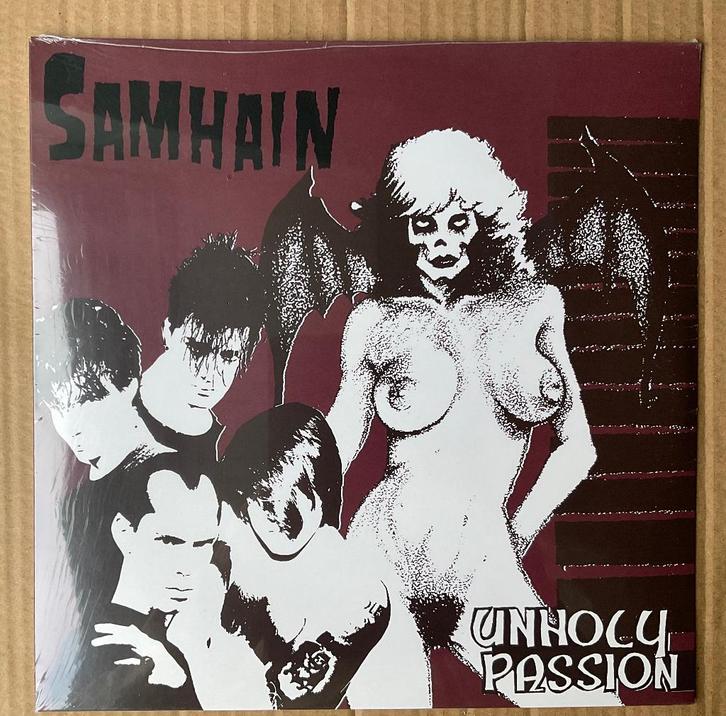 LP SAMHAIN « Unholy Passion » Punk Rock (scellé), CD & DVD, Vinyles | Rock, Neuf, dans son emballage, Autres genres, 12 pouces
