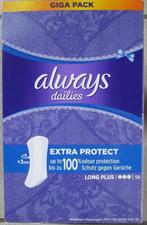 Always dailies – extra protect – long plus ••• protège-slips, Bijoux, Sacs & Beauté, Beauté | Soins du corps, Autres types, Enlèvement ou Envoi