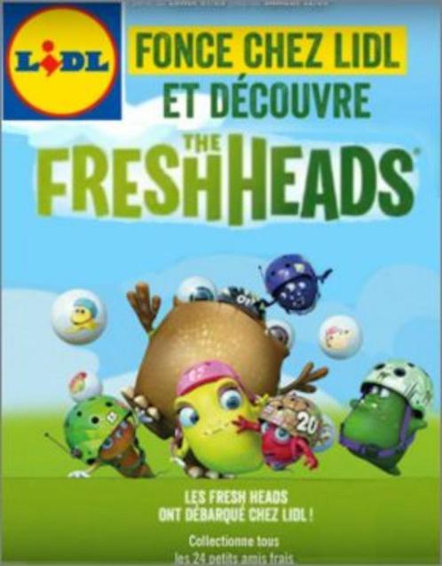 Bille - The Fresh Heads - Lidl - 2020, Verzamelen, Supermarktacties, Lidl, Ophalen of Verzenden