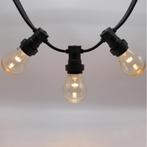 VERLICHTINGSNOER 10 m/ 20 x  E27 /creëer een leuke tuinsfeer, Ophalen, Nieuw