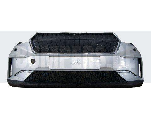 Bumper Skoda Enyaq 5LA 20-  Voorbumper JM1768, Auto-onderdelen, Carrosserie, Bumper, Voor, Gebruikt, 6 maanden garantie, Ophalen of Verzenden