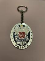 Porte-clés polonais/emblème de la Polska Policja, Collections, Comme neuf, Autres types, Enlèvement ou Envoi