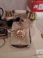 marmeren telefoon, Telecommunicatie, Ophalen, Zo goed als nieuw, Met draaischijf