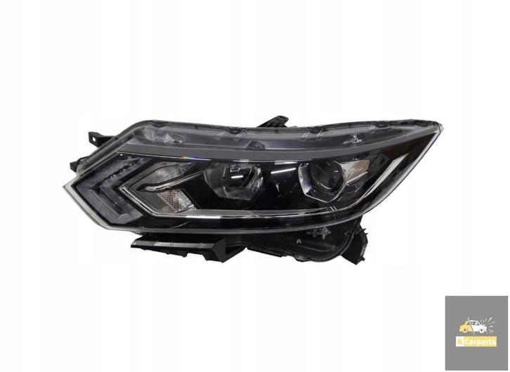 NISSAN QASHQAI J11 FACELIFT LED KOPLAMP LINKS 100-19009, Auto-onderdelen, Verlichting, Nissan, Gebruikt