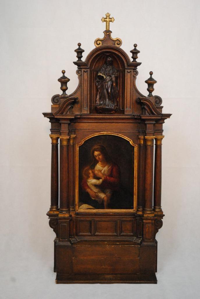 Antiek Religieuze nis, Antiek en Kunst, Antiek | Religieuze voorwerpen, Ophalen of Verzenden