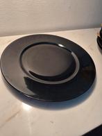 12 zwarte Limoges borden 31 cm diameter, Enlèvement