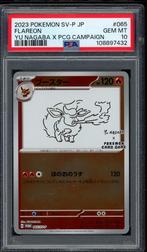 Flareon [Yu Nagaba] PSA 10 - 065/SV-P - Japanese Promo 2023, Ophalen of Verzenden, Zo goed als nieuw, Losse kaart
