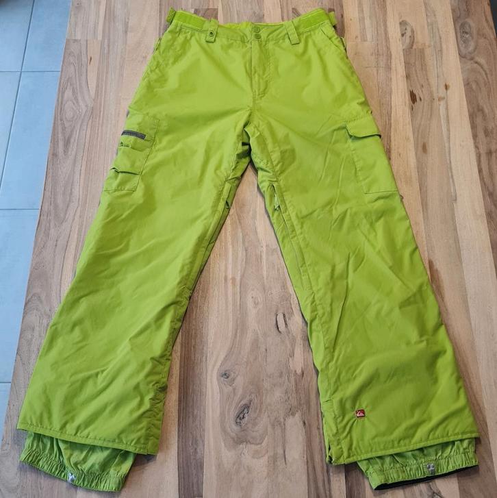 Quiksilver snowboardbroek/skibroek, Kleding | Heren, Wintersportkleding, Zo goed als nieuw, Broek, Maat 48/50 (M), Ophalen of Verzenden