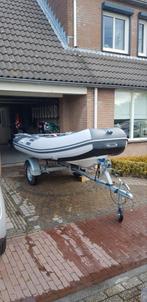 Polyester Rib met dubbele bodem., Watersport en Boten, Rubberboten, Gebruikt, Ophalen