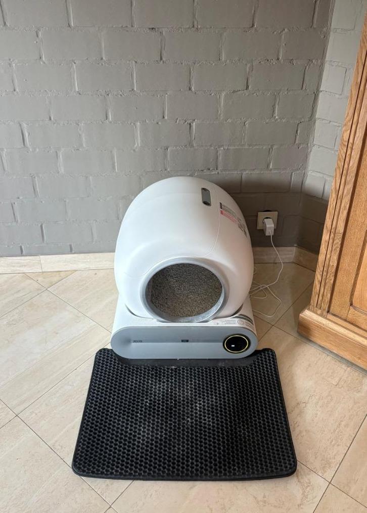 Automatische Kattenbak - Zelfreinigende Kattenbak, Dieren en Toebehoren, Kattenbakken, Gebruikt, Gesloten, Zelfreinigend, Ophalen