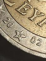2 euros grecque de 2002 rare, Postzegels en Munten, Ophalen of Verzenden, 2 euro