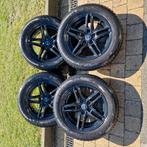 Te koop 4 lichtmetalen velgen gemonteerd op winterbanden., Ophalen, Gebruikt, 16 inch, Banden en Velgen
