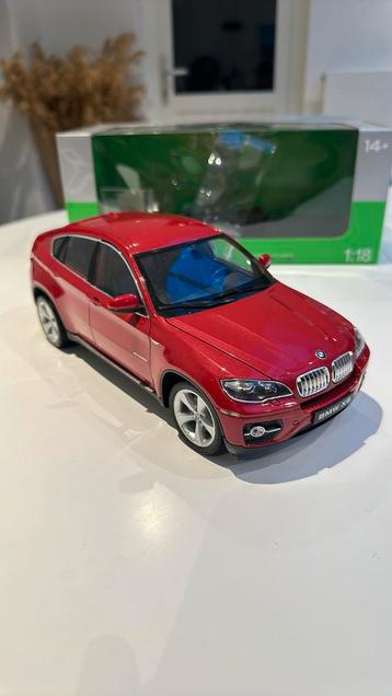 BMW X6 xdrive 5.0I  1/18 Welly état neuf en boîte  disponible aux enchères