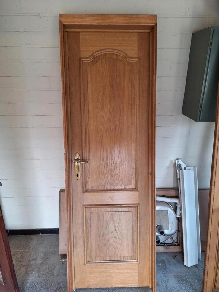 Porte intérieure en chêne, Bricolage & Construction, Fenêtres & Moustiquaires, Comme neuf, Enlèvement