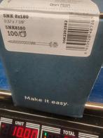 Visserie vis à bois 8x180 torx boîte de 100 pièces, Ophalen, Zo goed als nieuw