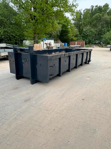 Haakarm container 15 m3, Enlèvement