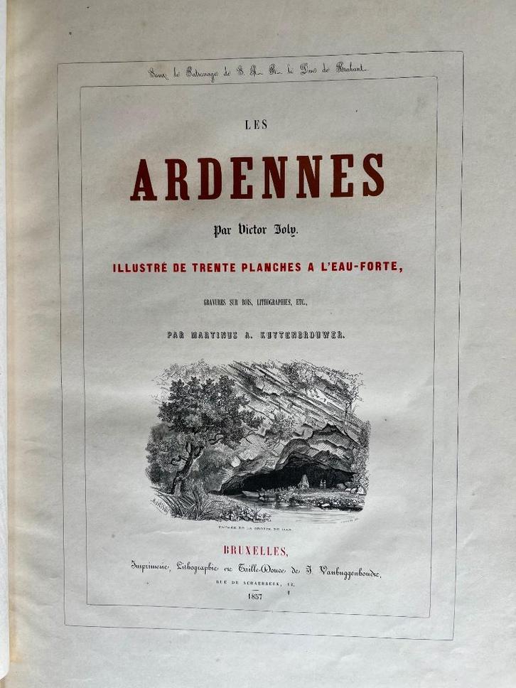 Les Ardennes V. Joly, Boeken, Streekboeken en Streekromans, Gelezen, Verzenden