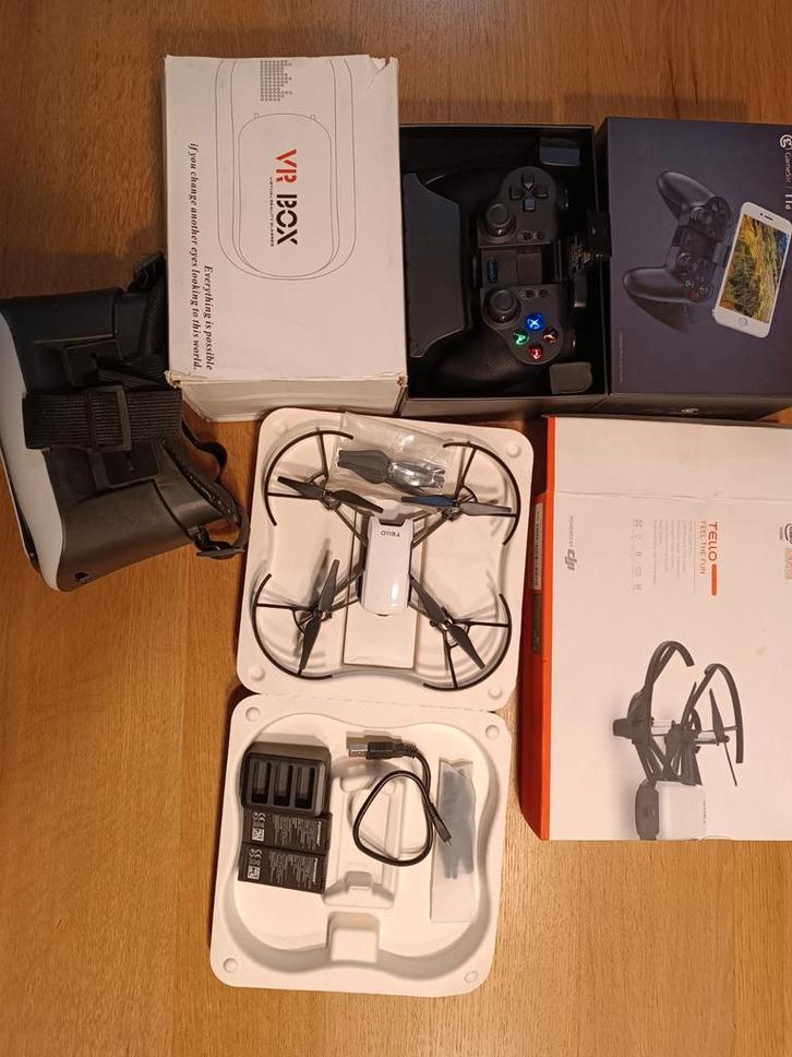 Drone FPV - Dji Ryze Tello + manette GameSir + masque, TV, Hi-fi & Vidéo, Drones, Enlèvement