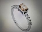Prachtige diamanten ring /Nieuw, Ophalen, Nieuw, Bruin, Met edelsteen