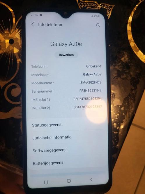 Samsung a20e, Telecommunicatie, Mobiele telefoons | Samsung, Ophalen of Verzenden